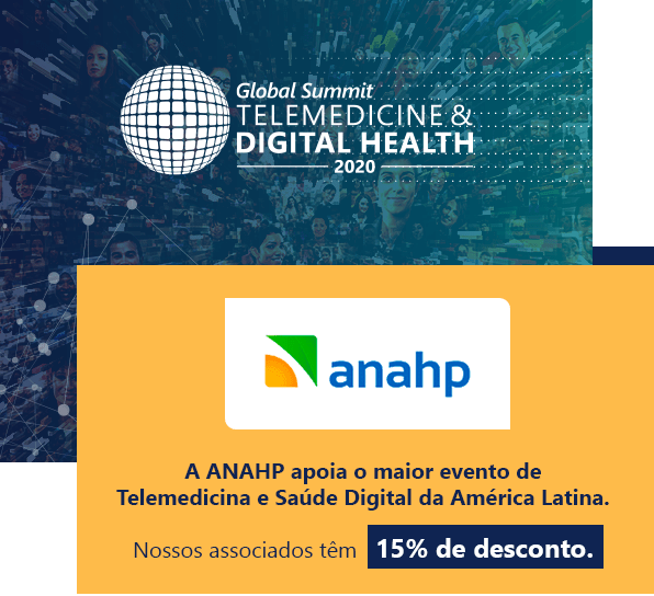 Associados Anahp têm desconto no Global Summit Telemedicine & Digital Health