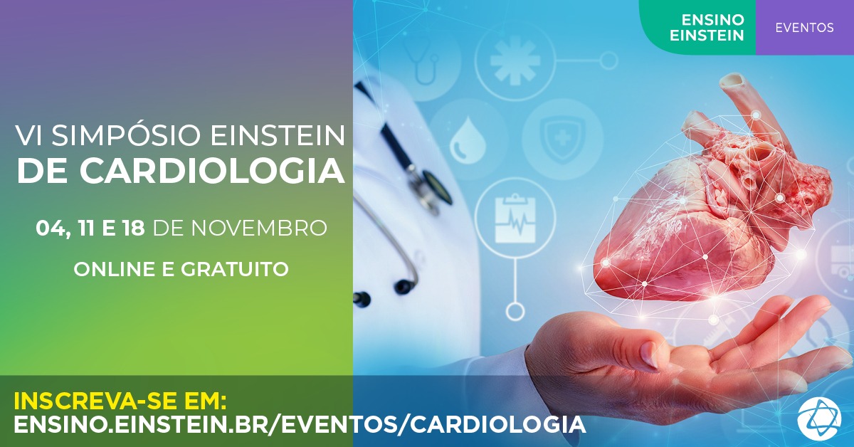Anahp apoia: VI Simpósio Einstein de Cardiologia